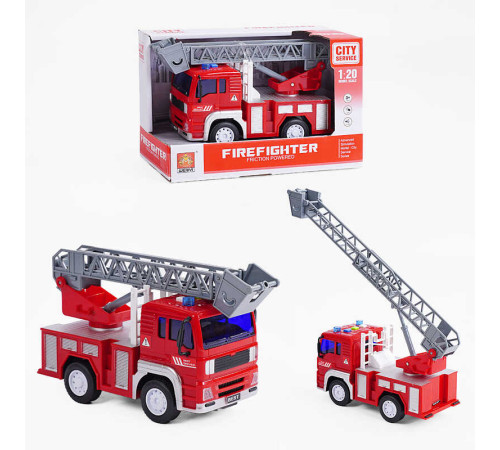 Пожежна машина WY 551 В (36) музична, світло, в коробці – в наличии! Купите сейчас у KAZKOVA