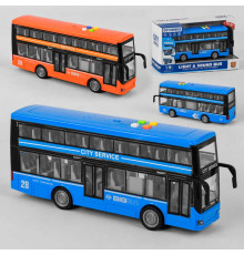 Автобус WY 912 AB (24) 2 види, інерція, світло, звук, в коробці