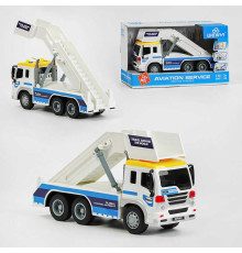 Спецтехніка WY 290 A (24) "Трап", звук, світло, 3 кнопки, рухомі елементи, інерція, у коробці