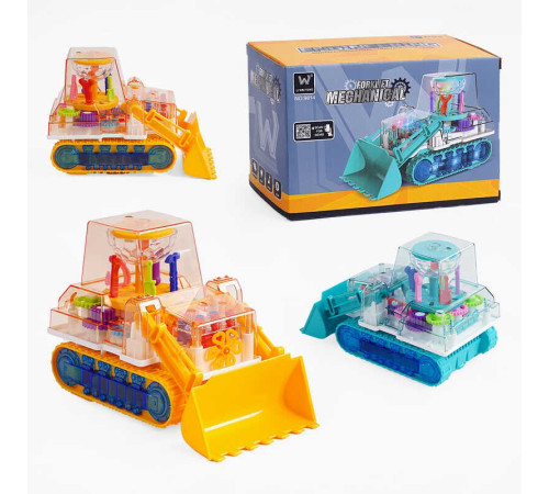 Трактор 9814 (72/2) 2 кольори, звук, підсвічування, колесо вільного ходу, в коробці