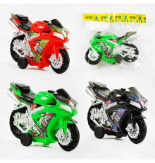 Мотоцикл 9921 C (288/2) 3 кольори, інерційний механізм, в пакеті, ВИДАЄТЬСЯ ТІЛЬКИ МІКС ВИДІВ