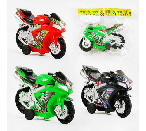 Мотоцикл 9921 C (288/2) 3 кольори, інерційний механізм, в пакеті, ВИДАЄТЬСЯ ТІЛЬКИ МІКС ВИДІВ – в наличии! Купите сейчас у KAZKOVA