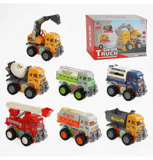 Машинка 6311 (48/2) колесо вільного ходу, підсвічування, мелодія, звук, обертаються шестерні, в коробці