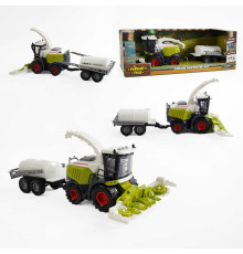 Комбайн 550-4 C (36/2) звук, підсвічування, інерція, причеп, рухливі елементи, в коробці