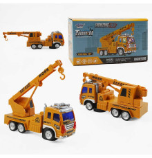 Спецтехніка 777-70 (120/2) будівельна машинка, звук, підсвічування, колесо вільного ходу, в коробці