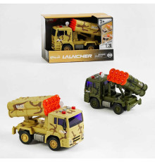 Машина військова WY 440 D /441 D (36) 2 види, масштаб 1:20, звуки,підсвічування, інерція, рухомі елементи, в коробці