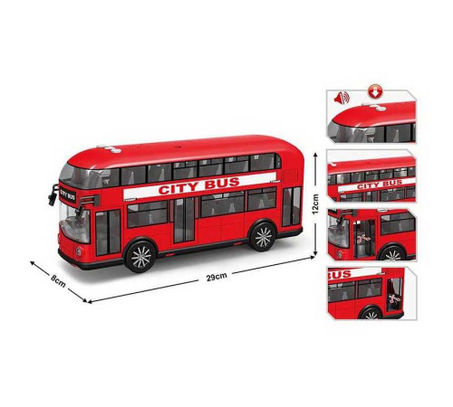 Автобус 666-29 Q (24) в коробці – в наличии! Купите сейчас у KAZKOVA