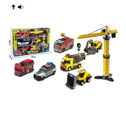 Набір машин HH 3018 (8) в коробці – в наличии! Купите сейчас у KAZKOVA