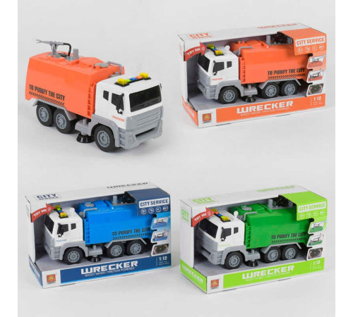 Спецтехніка WY 830 A / WY830B / WY830C (18) 3 види, пускає воду, помпова кнопка, в коробці, ВИДАЄТЬСЯ ТІЛЬКИ МІКС ВИДІВ