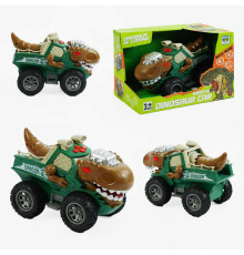 Машина SY 200-3 (48/2) звук, підсвічування, інерція, рухається хвіст, у коробці