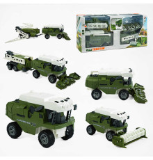 Комбайн 1907-9 (18) підсвічування, звуки, мелодії, інерція, знімне навісне обладнання, причеп, у коробці