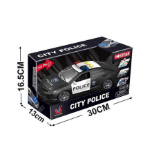 Машинка 666-23 Q (24) "Поліція", звуки, підсвічування, інерція, в коробці