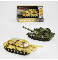 Танк WY 410 A/B (24) 2 види, звук, підсвічування, інерція, рухлива башта, масштаб 1:16, в коробці