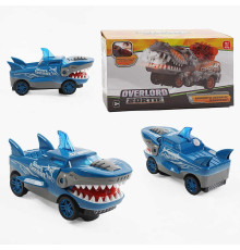 Машина YY 2323 (96) мелодія, підсвічування, колесо вільного ходу, парогенератор, в коробці