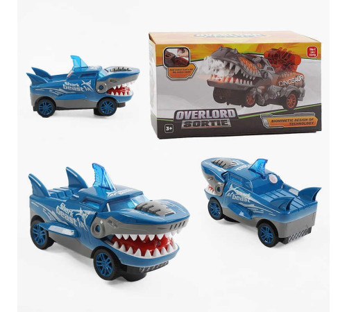 Машина YY 2323 (96) мелодія, підсвічування, колесо вільного ходу, парогенератор, в коробці