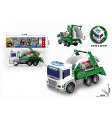 Машина 66-4 A (36) “Самоскид”, звуки, підсвічування, інерція, гумові колеса, в пакеті