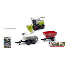 Комбайн 550-10 C (24/2) звук, підсвічування, інерція, причепи, в коробці