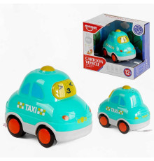 Машинка HE 0537-4 (96/2) "Таксі", звукові та світлові ефекти, в коробці
