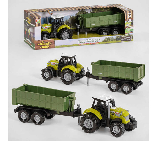 Трактор 550-7 Р (120/2) причіп, світло, звук, в коробці – в наличии! Купите сейчас у KAZKOVA