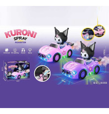 Машина 6608-30 B (96) фігурка героя, колесо вільного руху, підсвічування, звуки, парогенерація, на батарейках, в коробці