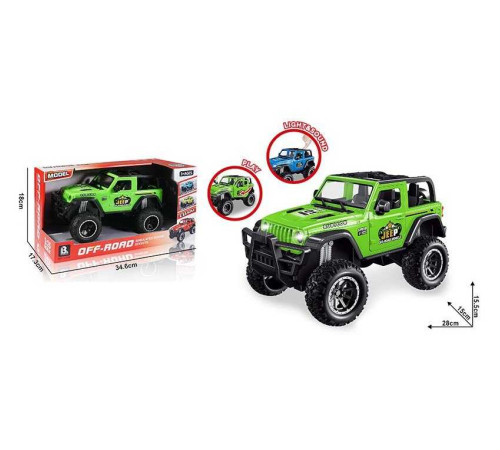 Джип 58033 C (20) інерція, звуки, підсвічування, масштаб 1:15, відкриваються дверцята, в коробці – в наличии! Купите сейчас у KAZKOVA