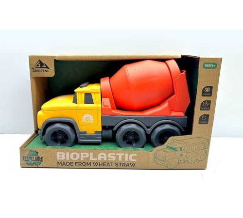 Спецтехніка 933-950 AM (96/2) бетонозмішувач, звуки, мелодія, підсвічування, з біопластику, в коробці – в наличии! Купите сейчас у KAZKOVA