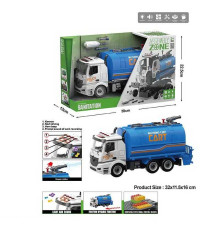 Спецтехніка YW 9082 C (24/2) світло, звук, інерція, водяна помпа, конструктор, в коробці