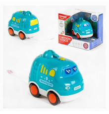 Машинка HE 0537-6 (96/2) "Поливальна машина", звукові та світлові ефекти, в коробці