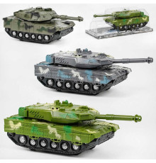 Танк 383-23 D/24D/24D1 (48/2) "Tank Model", 2 кольори, світло, інерція, тріскачка, рухоме дуло, у слюді