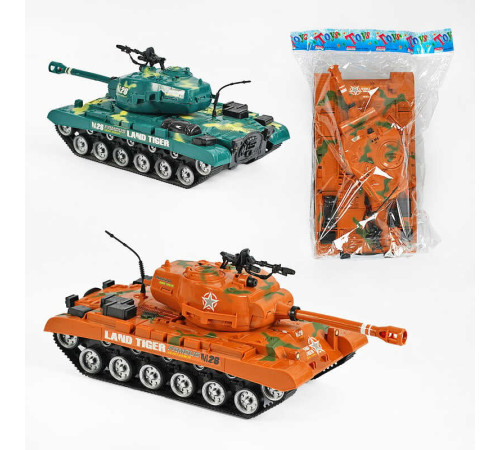 Танк H 888-1 A (36/2) 2 види, звук, підсвічування, інерція, рухлива башта, у пакеті