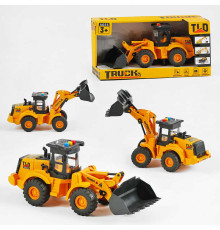 Бульдозер 584-3 (24) інерція, 3 звуки, підсвічування, рухомий ківш, в коробці