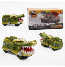 Машина YY 2325 (96) мелодія, підсвічування, колесо вільного ходу, парогенератор, в коробці