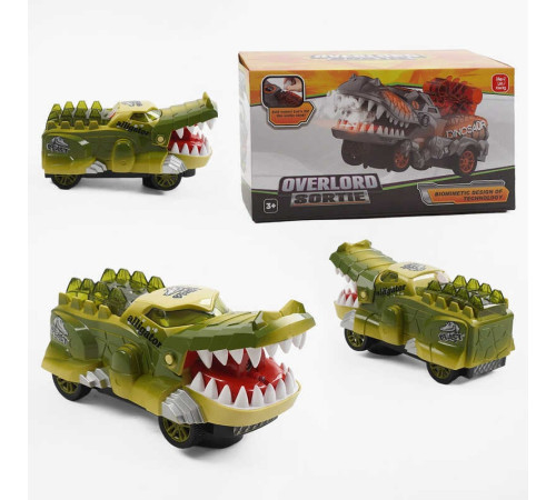 Машина YY 2325 (96) мелодія, підсвічування, колесо вільного ходу, парогенератор, в коробці