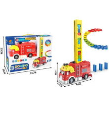 Машина з доміно 367-1 A (24/2) розставляє фішки (80 шт.), підсвічування, пісні, історії, скоромовки англійською, регулювання напрямку, в коробці