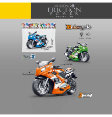 Мотоцикл 7738 (100/2) 3 кольори, в пакеті, ВИДАЄТЬСЯ ТІЛЬКИ МІКС ВИДІВ