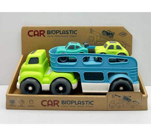 Трейлер 933-671 AM (48) звуки, мелодія, підсвічування, 2 машинки, з біопластику, в коробці – в наличии! Купите сейчас у KAZKOVA