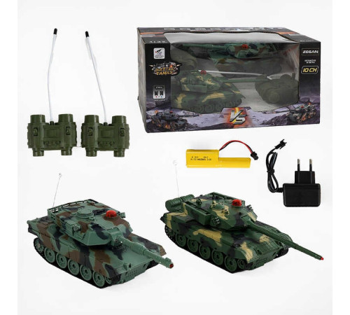 Танковий бій на радіокеруванні 33820 (12) з акумулятором 3.6V, в коробці – в наличии! Купите сейчас у KAZKOVA
