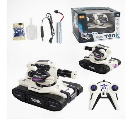 Танк на радіокеруванні 399 D-9 (24/2) гусеничний хід, світло, звук, парогенератор, стріляє орбізами, обертання на 360°, пульт 2.4 G, акум. 3.7V, в коробці