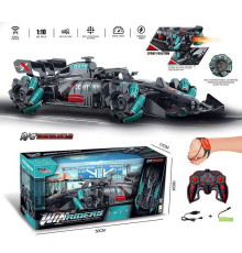 Машина на радіокеруванні YJ 089-2 (18) викрутка, акум. 3.7V, пульт 27MHz + сенсорний браслет, режим демонстрації, парогенерація, в коробці