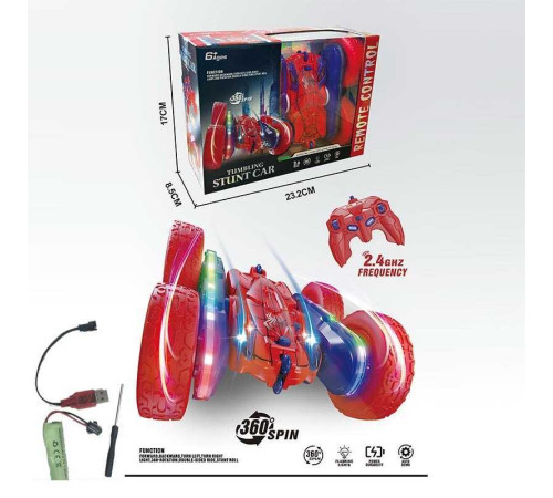 Машина на радіокеруванні H 01 (36) акумулятор 3.7 V, пульт 2.4 G, підсвічування, гумові колеса, обертається на 360, перевертиш, в коробці – в наличии! Купите сейчас у KAZKOVA