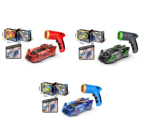 Машина на радіокеруванні R 701 S /702S/703S (36) 3 кольори, антигравітаційна, лазерний пульт, підсвічування фар, 2 режими роботи, в коробці, МІКС