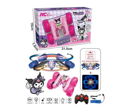 Машина на радіокеруванні 6647-2 (36) 2 кольори, пульт 2.4 GHz, акумулятор 3.7 V, оберт на 360, слова англ. мовою, на батарейках, герой, USB кабель, перевертиш, в коробці – в наличии! Купите сейчас у KAZKOVA