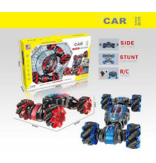 Машина на радіокеруванні CX 86 (24) 2 кольори, роликові колеса, підсвічування, акум. 3.7V, музика, звуки, USB-кабель, пульт 2.4G + сенсорний браслет, викрутка, зміна положення корпусу, в коробці