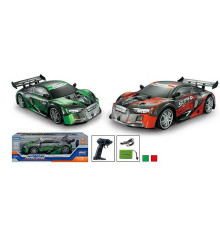 Машина на радіокеруванні YD 898 MT 1830 (18/2) 2 кольори, підсвічування, протиударний корпус, масштаб 1:14, пульт 2.4GHz, USB-кабель, акум. 7.4V, викрутка, в коробці