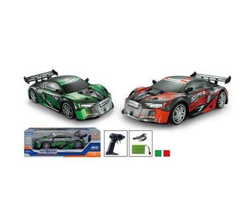 Машина на радіокеруванні YD 898 MT 1830 (18/2) 2 кольори, підсвічування, протиударний корпус, масштаб 1:14, пульт 2.4GHz, USB-кабель, акум. 7.4V, викрутка, в коробці