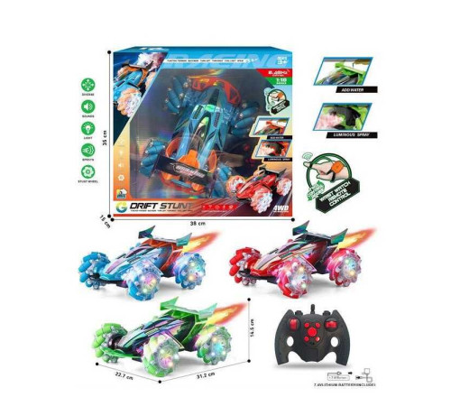 Машина на радіокеруванні 1004 (18/2) 3 кольори, в коробці, ВИДАЄТЬСЯ ТІЛЬКИ МІКС ВИДІВ