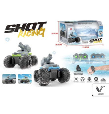 Танк на радіокеруванні LH-C 083-3 (16) 2 кольори, амфібія, акумулятор: 7.4 V, пульт: 2.4 GHz, USB - кабель, водонепроникний корпус, колеса: гума, обертається на 360°, орбізи, пляшка, викрутка, в коробці