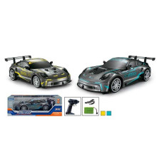 Машина на радіокеруванні YD 898 MT 1832 (18/2) 2 кольори, підсвічування, протиударний корпус, масштаб 1:14, пульт 2.4GHz, USB-кабель, акум. 7.4V, викрутка, в коробці