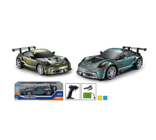 Машина на радіокеруванні YD 898 MT 1832 (18/2) 2 кольори, підсвічування, протиударний корпус, масштаб 1:14, пульт 2.4GHz, USB-кабель, акум. 7.4V, викрутка, в коробці