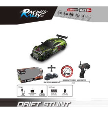 Машина на радіокеруванні SC 16 A 13 (12) масштаб 1:16, акумулятор 3.7V, пульт керування 2.4 GHz, дрифтує, 4WD, змінні колеса, підсвічування, парогенератор, в коробці